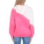 Damen-Sweatshirt Hurley Saltwater Boyfriend - Farbe: Weiß/Rosa, Größe: L