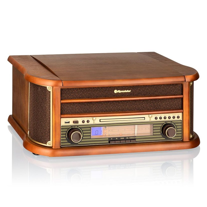 Roadstar HIF-1993BT Hi-Fi system, wood