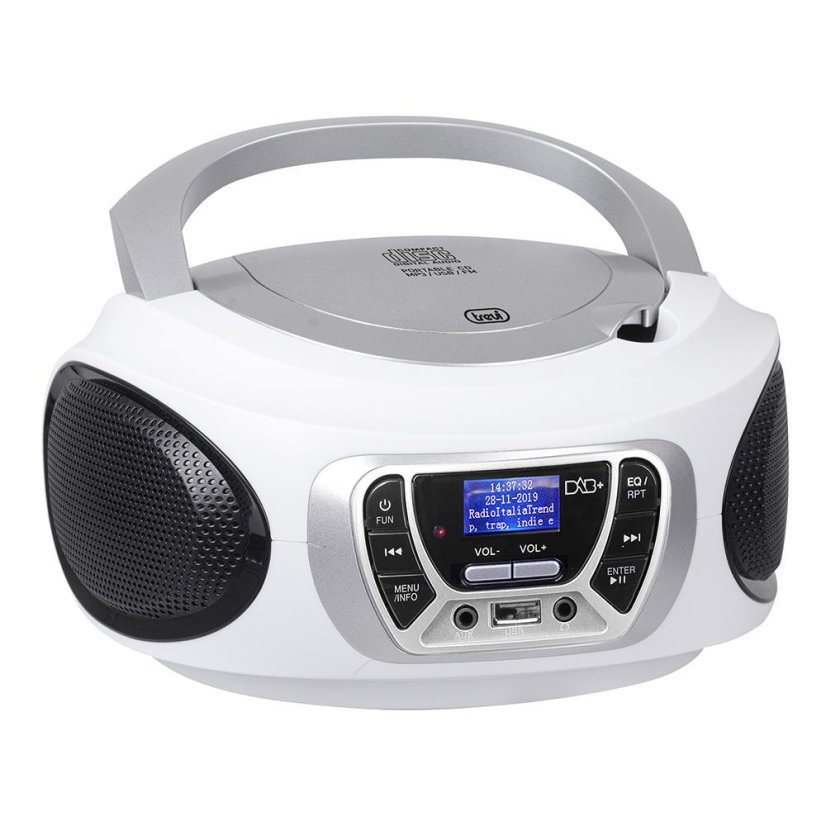 Trevi CMP 510 DAB WH portable player, white
