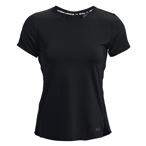 Damen-T-Shirt Under Armour UA IsoChill Run Laser Tee - Farbe: Schwarz, Größe: L