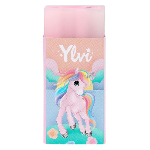 Ylvi Unicorn pink eraser