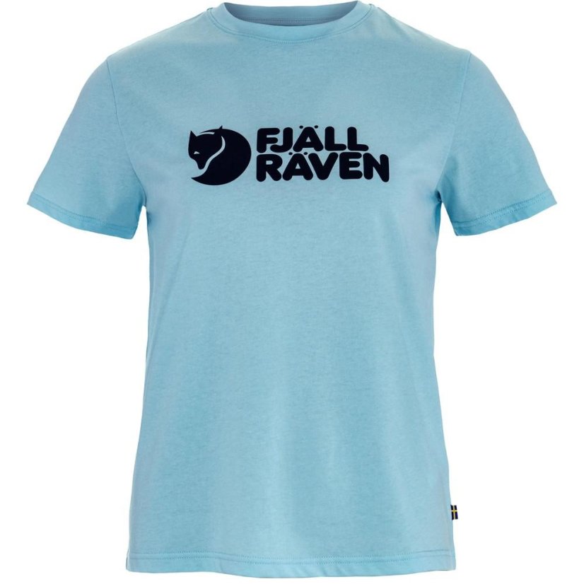 Dámské tričko Fjällräven Logo Tee W - Szín: Fehér, Méret: XS