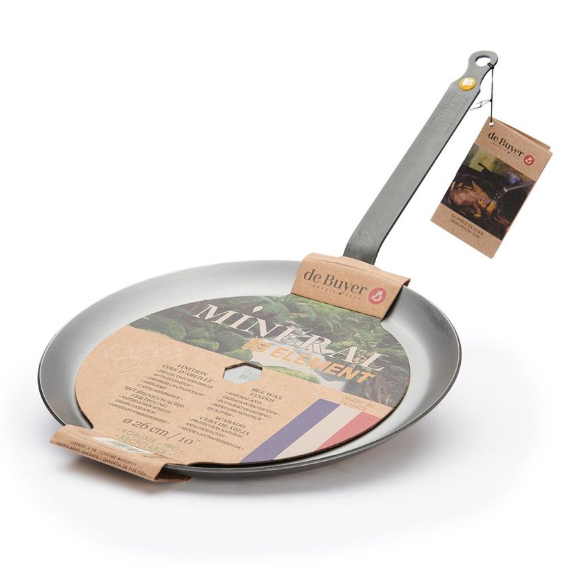 de Buyer Mineral B 5615.24 panvica na palacinky, 24 cm