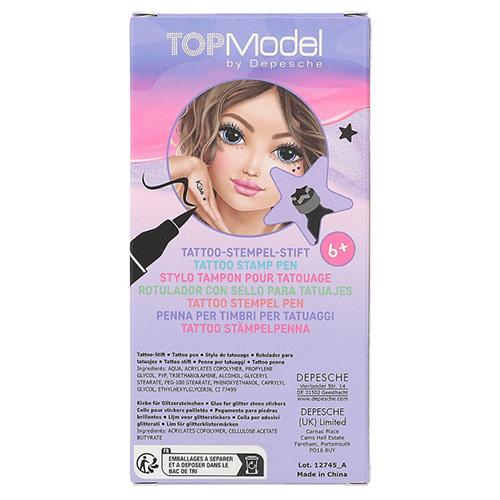 Top Model Star tetováló toll strasszokkal, Sasha