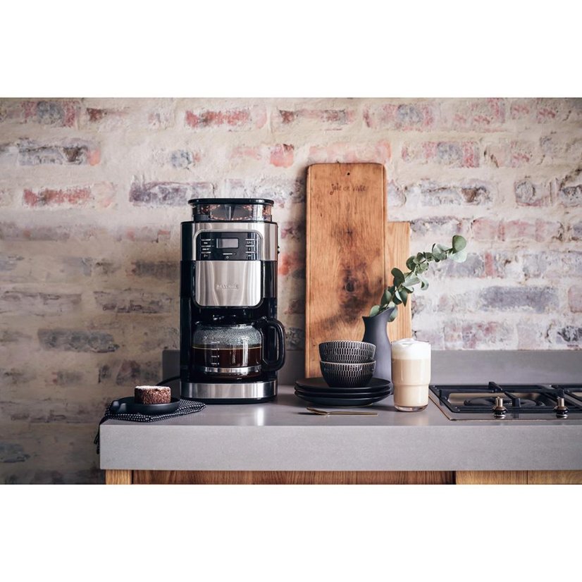 Severin KA 4810 automatic coffee maker with grinder, black