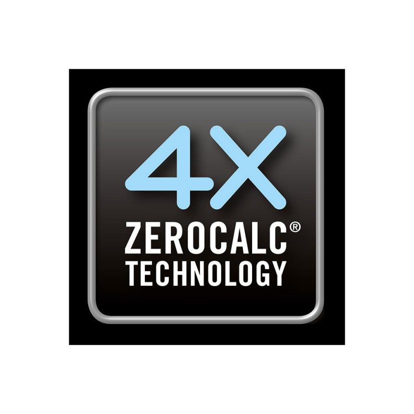 Imetec Z3 3700 ZEROCALC 9013 steam iron, white and black