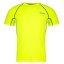 Herren-T-Shirt Kilpi Rainbow - Farbe: Neongelb, Größe: M