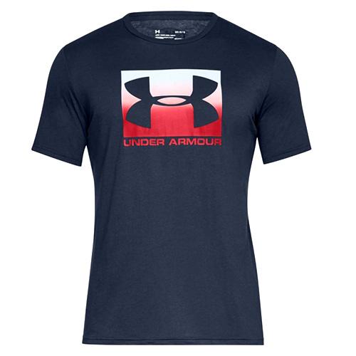 Herren-T-Shirt Under Armour Boxed Sportstyle SS - Farbe: Rot, Größe: L