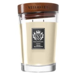 Svíčka Vellutier velká, Crema All’Amaretto