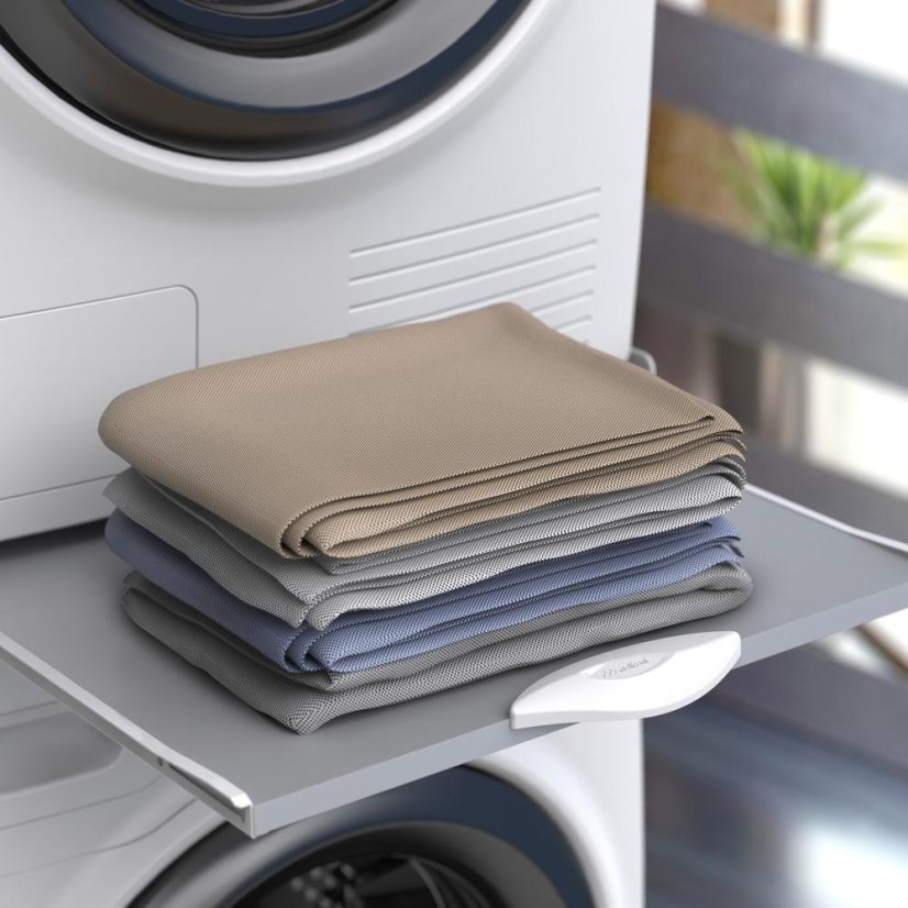 Meliconi 656129 Torre Green+ White Washer/Dryer Combo
