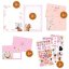 Briefpapier-Set Miss Melody, drei galoppierende Pferde