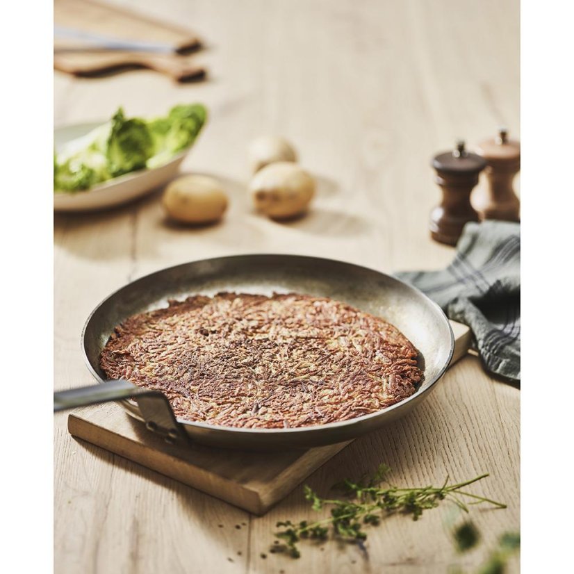 Patelnia do naleśników i omletów de Buyer Mineral B 5611.28, 28 cm