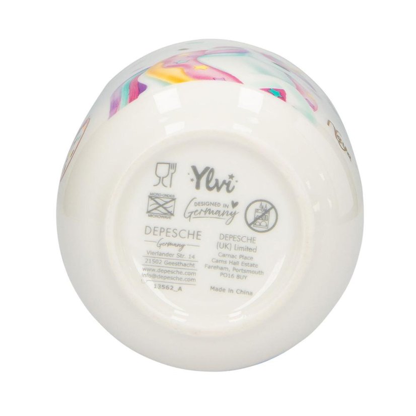 Porzellanbecher Ylvi Hello Love