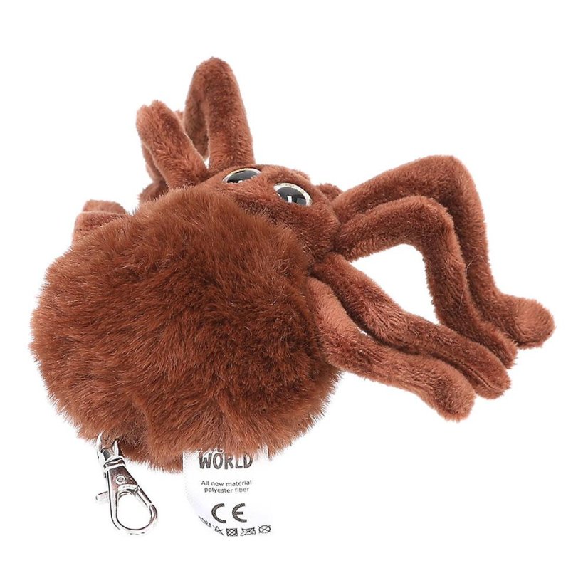 Plush spider with carabiner Adventure World