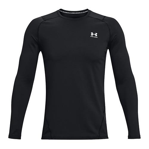 Pánské triko Under Armour CG Armour Fitted Crew - Barva: Černá, Velikost: S