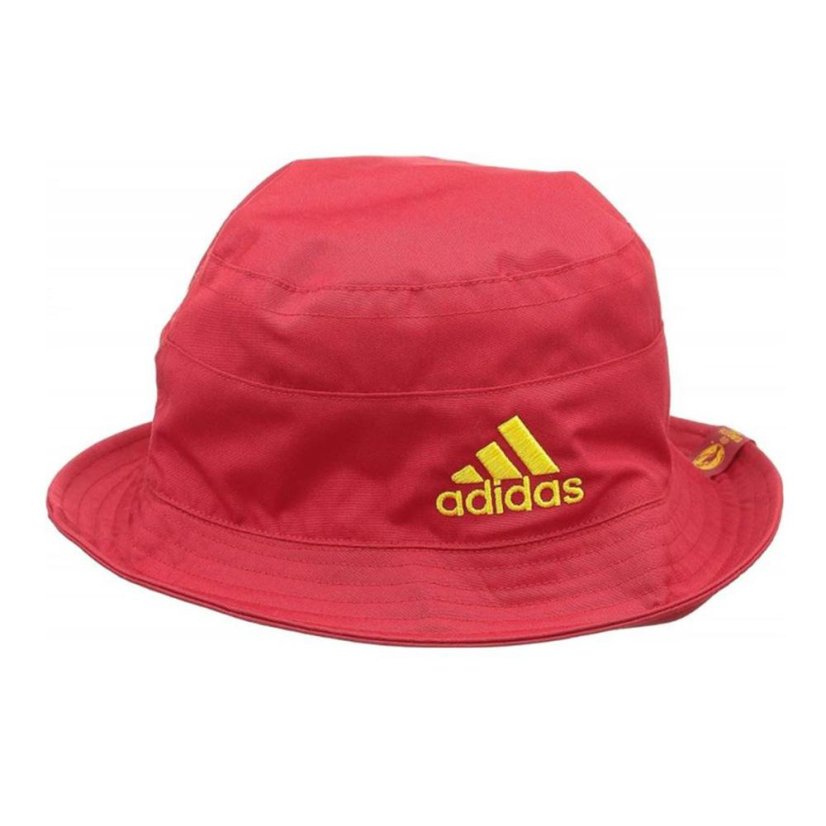 Klobouk Adidas CF REV BUCK ESP - Barva: Červená, Velikost: S/M