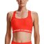 Damen-BH Under Armour Crossback Mid Bra - Farbe: Weiß, Größe: S