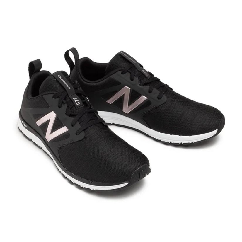 Damen-Trainingsschuhe New Balance WX577CK5 - Farbe: Schwarz, Größe: 36