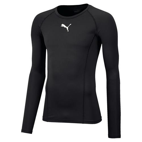 Herren-T-Shirt Puma LIGA Baselayer LS Tee - Farbe: Blau, Größe: XXL