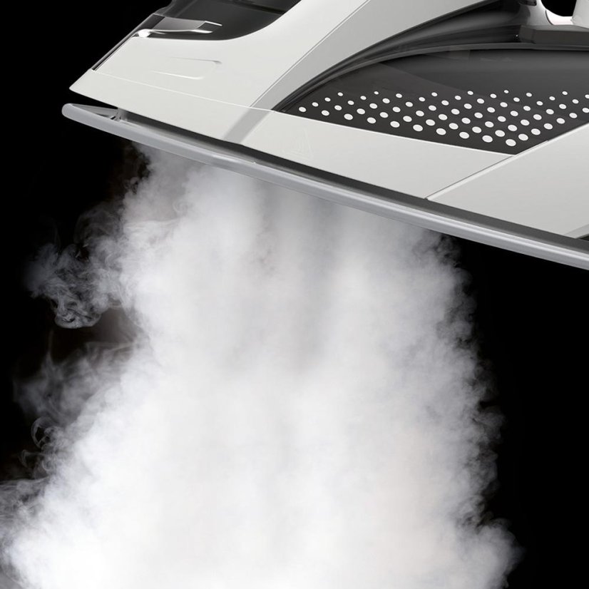 Imetec Z3 3700 ZEROCALC 9013 steam iron, white and black