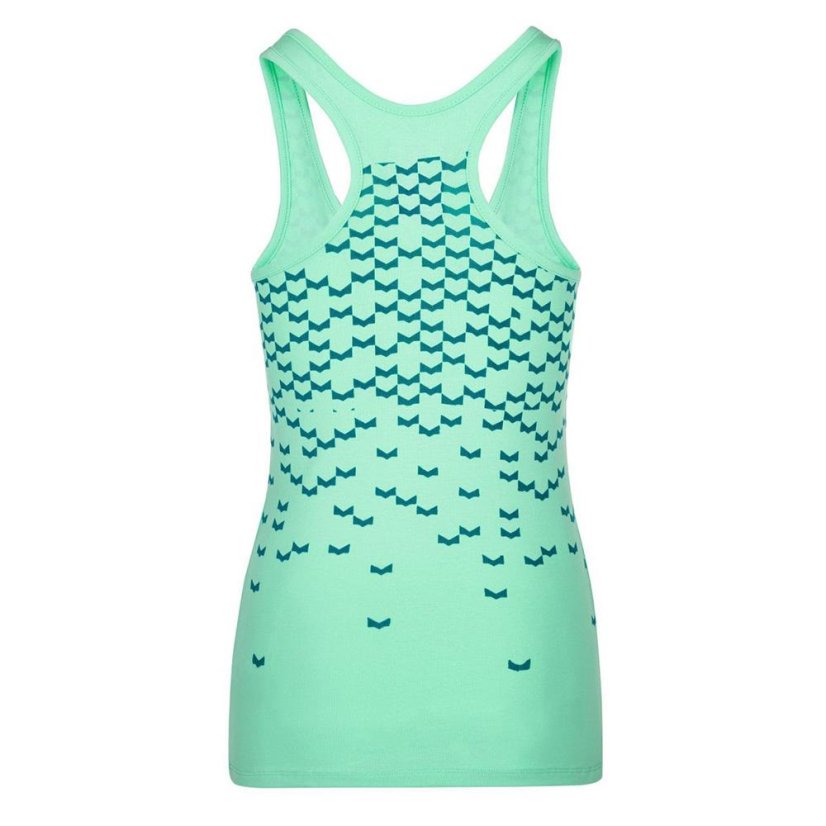 Damen-Tanktop Kilpi Leaves - Farbe: Grün, Größe: 42