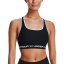 Dámská podprsenka Under Armour Crossback Mid - Barva: Černá, Velikost: L