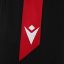 Fußballshorts Macron Tempel - Farbe: Rot/Weiß, Größe: M