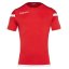 Macron Titan SS Jersey - Color: Red/white, Size: L