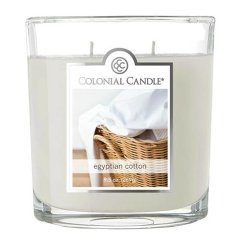 Svíčka Colonial Candle Ovals, Egyptian Cotton