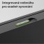 Półka pośrednia między suszarką a suszarką z drewnianą półką Meliconi  656128 Torre DARK czarna