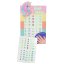 Set of glow-in-the-dark nail stickers Ylvi heart