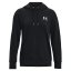 Damen-Sweatshirt Under Armour Essential Fleece Hoodie - Farbe: Schwarz, Größe: L