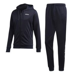 Pánská tepláková souprava Adidas MTS LIN FT HOOD