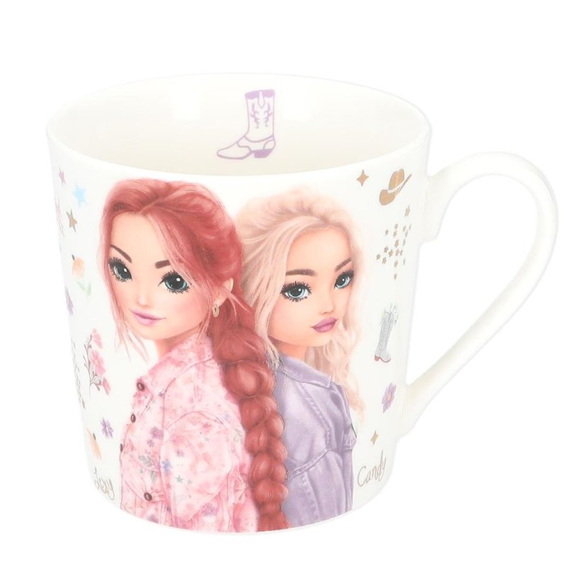 Porcelánový hrneček s věnováním Top Model CowGirl