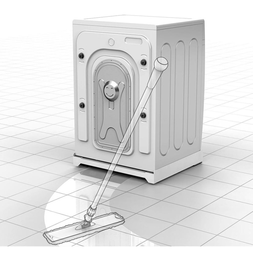 Posuvná univerzální antivibrační podložka Meliconi Base Move Evo 656146