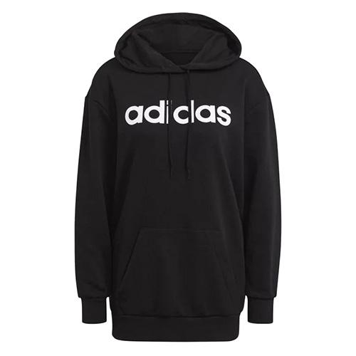 Dámská mikina Adidas LIN OV FL - Farbe: Schwarz, Größe: S