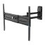 Meliconi FlatStyle FDRP 600 580471 black double rotation TV mount