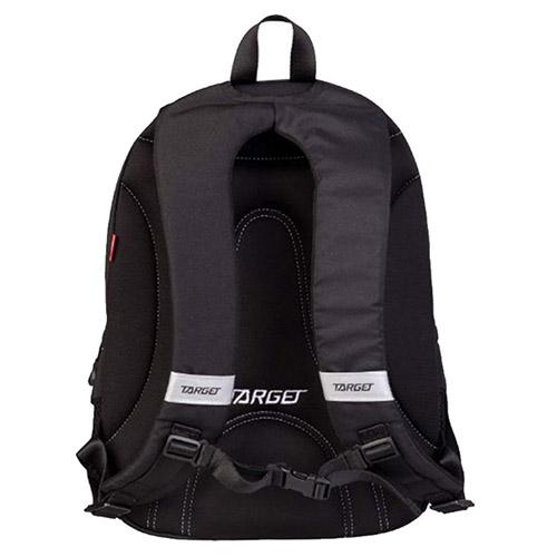 Target 3 Zip Duel Black Dots Student Backpack 26641