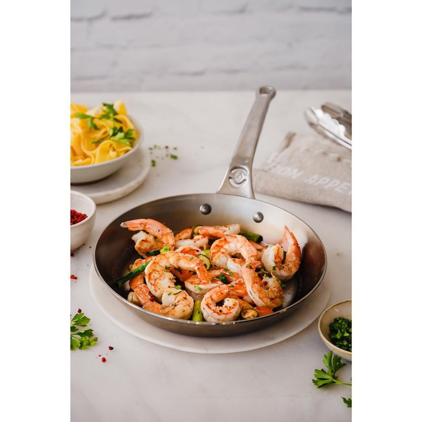 Ocelová pánev de Buyer Mineral B Pro 5680.24, 24 cm