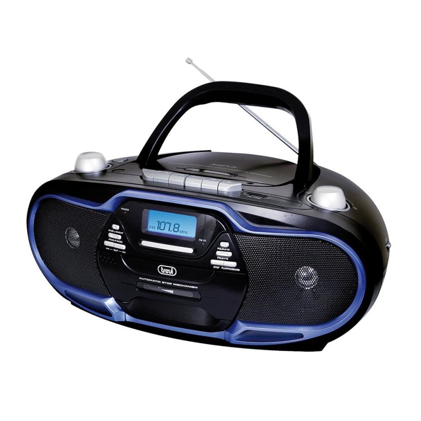 Trevi CMP 574 black radio cassette player