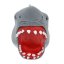 Shark head on hand Dino World grey