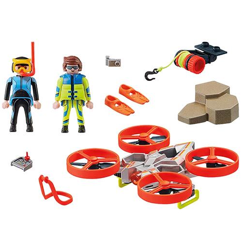 Rettungsdrohne Playmobil 70143