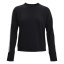 Under Armour Rival Terry Taped Crew Damen-Sweatshirt - Farbe: Schwarz, Größe: L