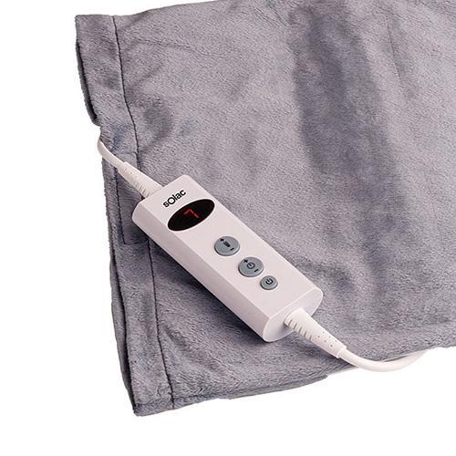Heated pad with Solac Bremen Digital Soft CT8702 insert, gray