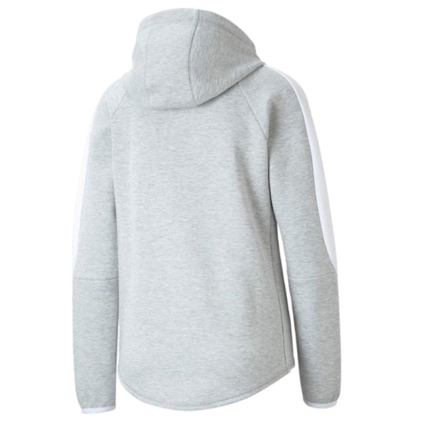 Damen-Sweatshirt Puma Evostripe Full-Zip Hoodie - Farbe: Schwarz, Größe: M