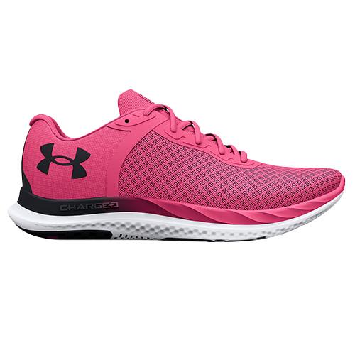 Women's Under Armour UA W Charged Breeze Pink Shoes - Color: Pink, Size: 42