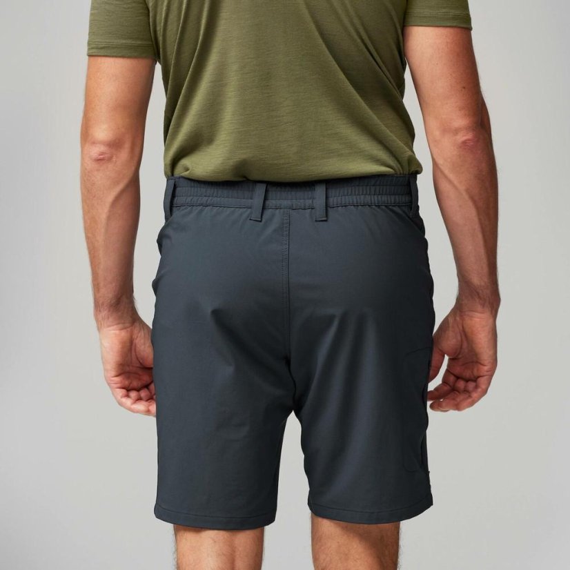 Pánské šortky Fjällräven Abisko Trail Stretch Shorts M - Farba: Sivá, Veľkosť: 46