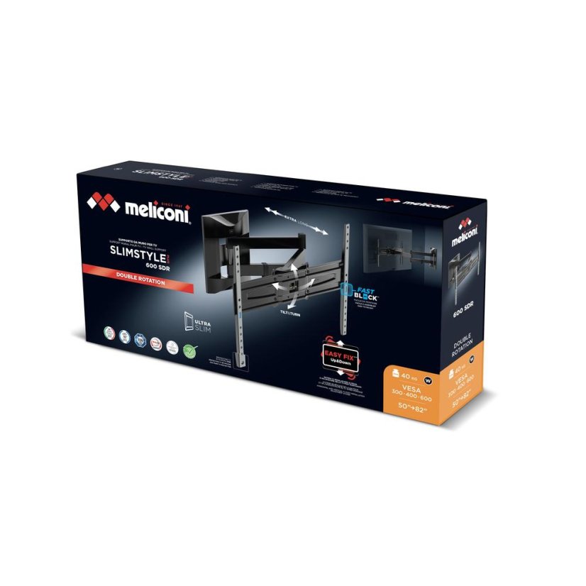 TV držák Meliconi 480995 Slimstyle Plus 600 SDR