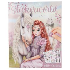 Kreativní sešit Top Model Stickerworld 110 samolepek, Lexy and Horse