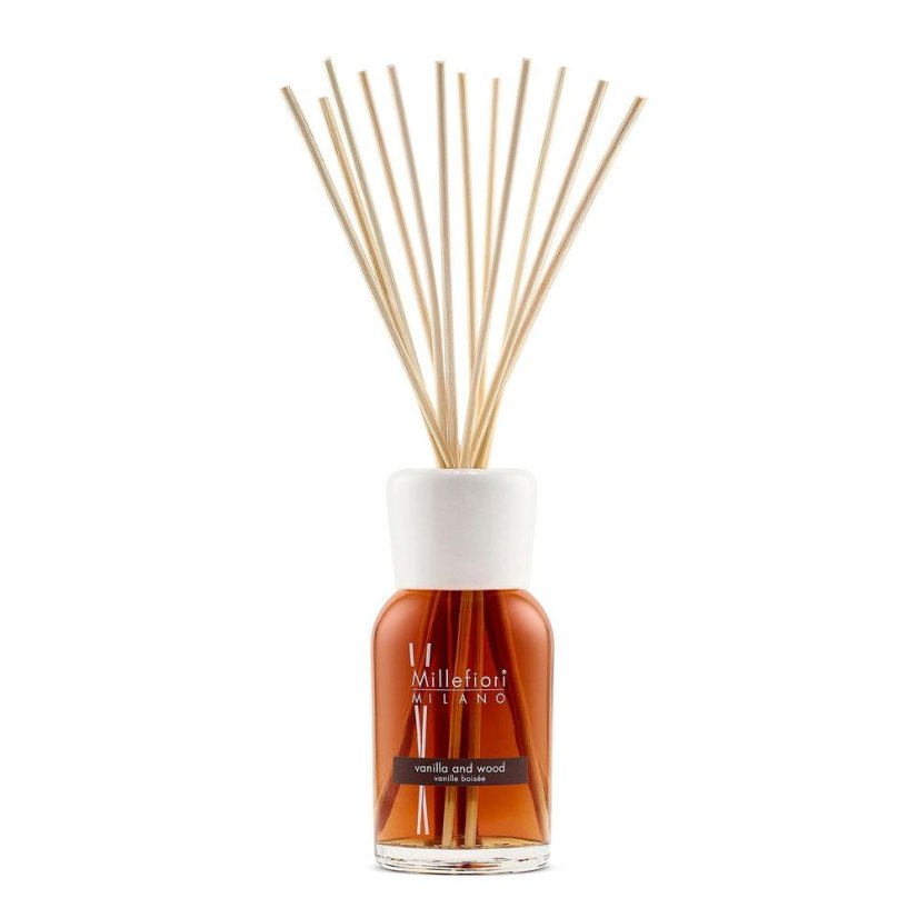 Diffusor Millefiori Milano Natural, Vanilla & Wood, 500 ml